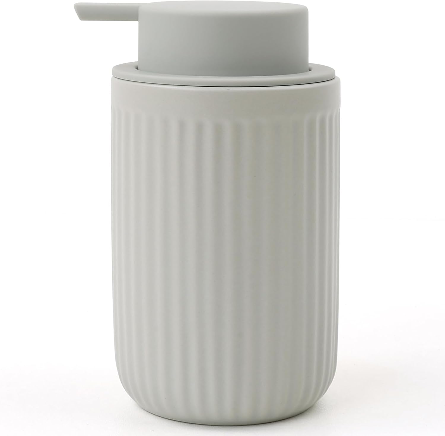 BosilunLife Pockmark Liquid Soap Dispenser Recycled Eco-Clay 11oz