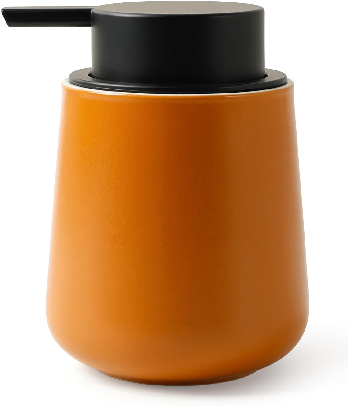 Distributeur de savon liquide BosilunLife en argile écologique recyclée, 355 ml (12 oz).