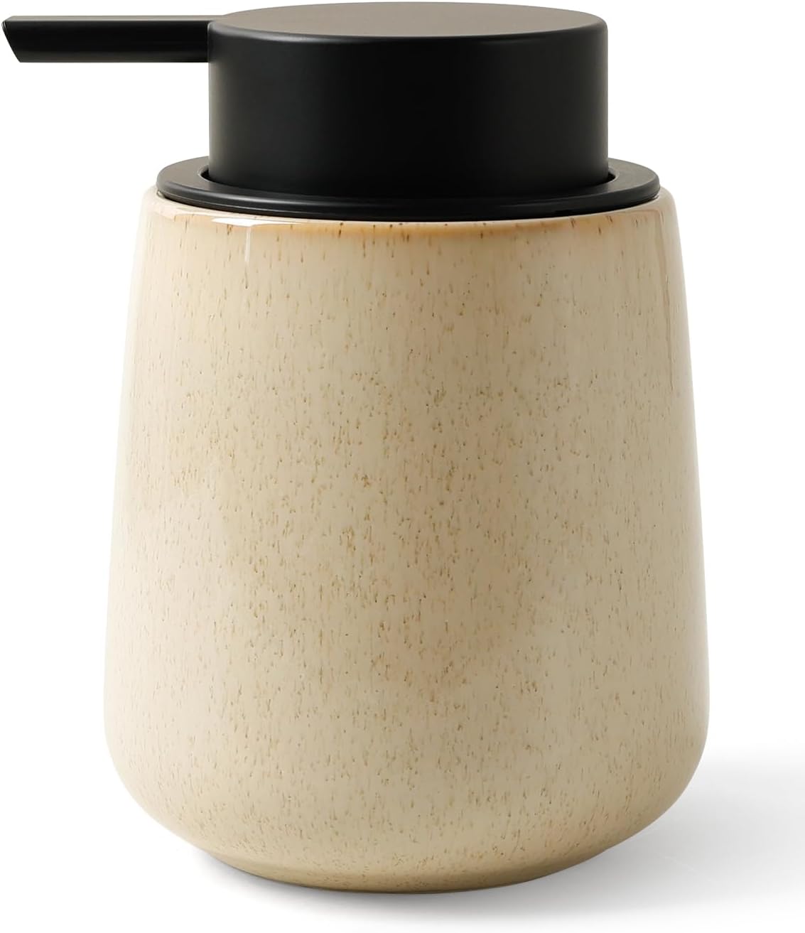 Distributeur de savon liquide BosilunLife en argile écologique recyclée, 355 ml (12 oz).