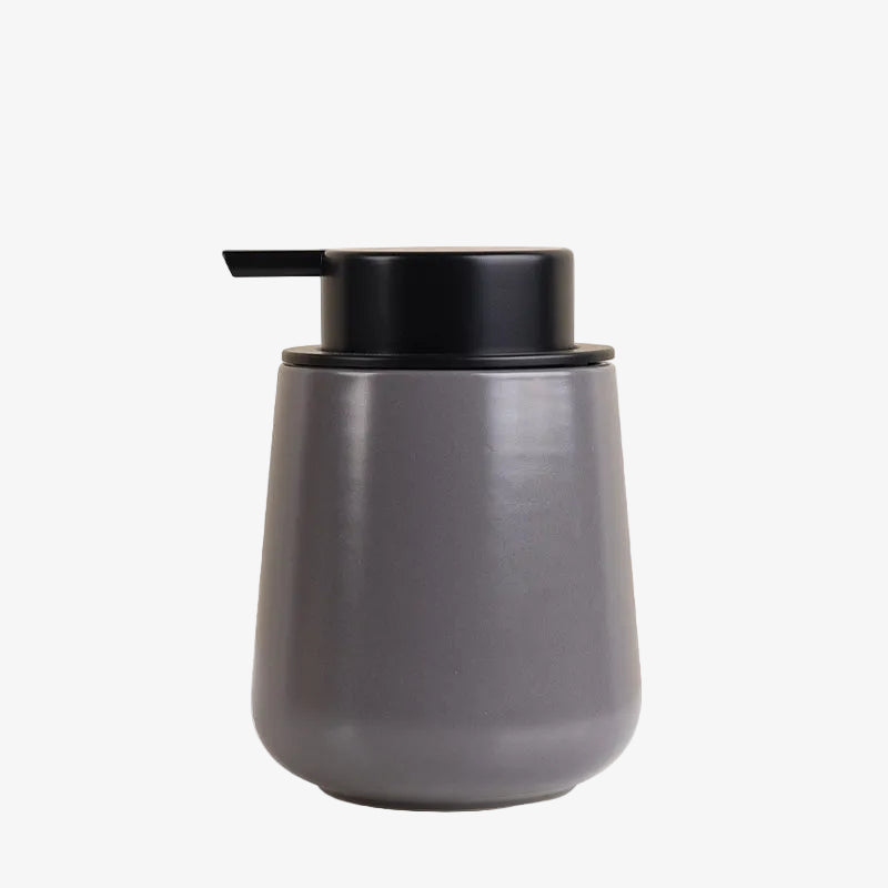 Distributeur de savon liquide BosilunLife en argile écologique recyclée, 355 ml (12 oz).