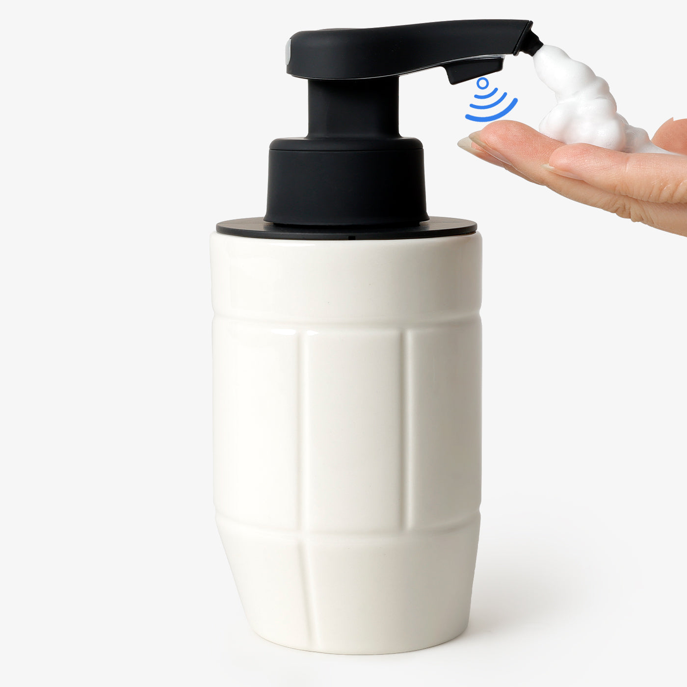 BosilunLife Eco-Brutalism Automatic Foaming Soap Dispenser Recycled Eco-Clay