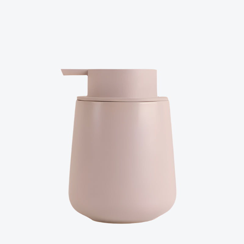 khaki liquid soap dispenser