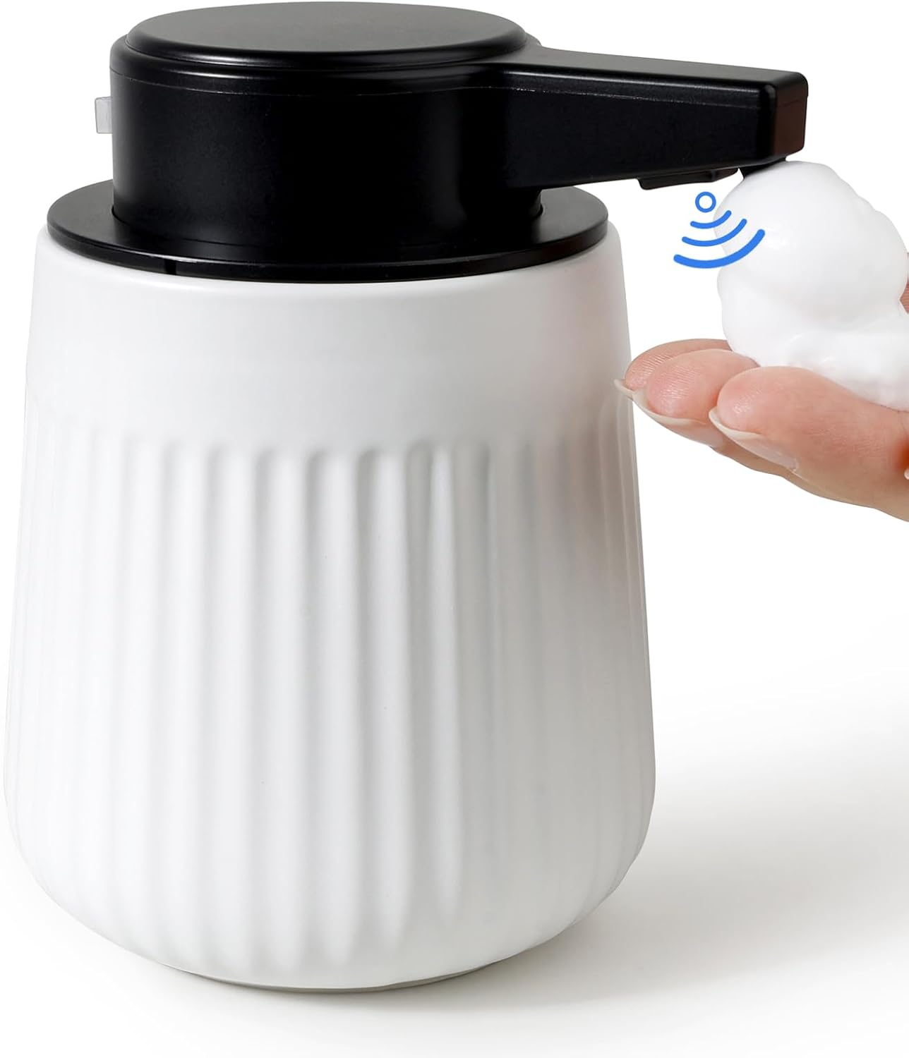 BosilunLife 3 Levels Automatic Soap Dispenser Recycled Eco-Clay 300 ml