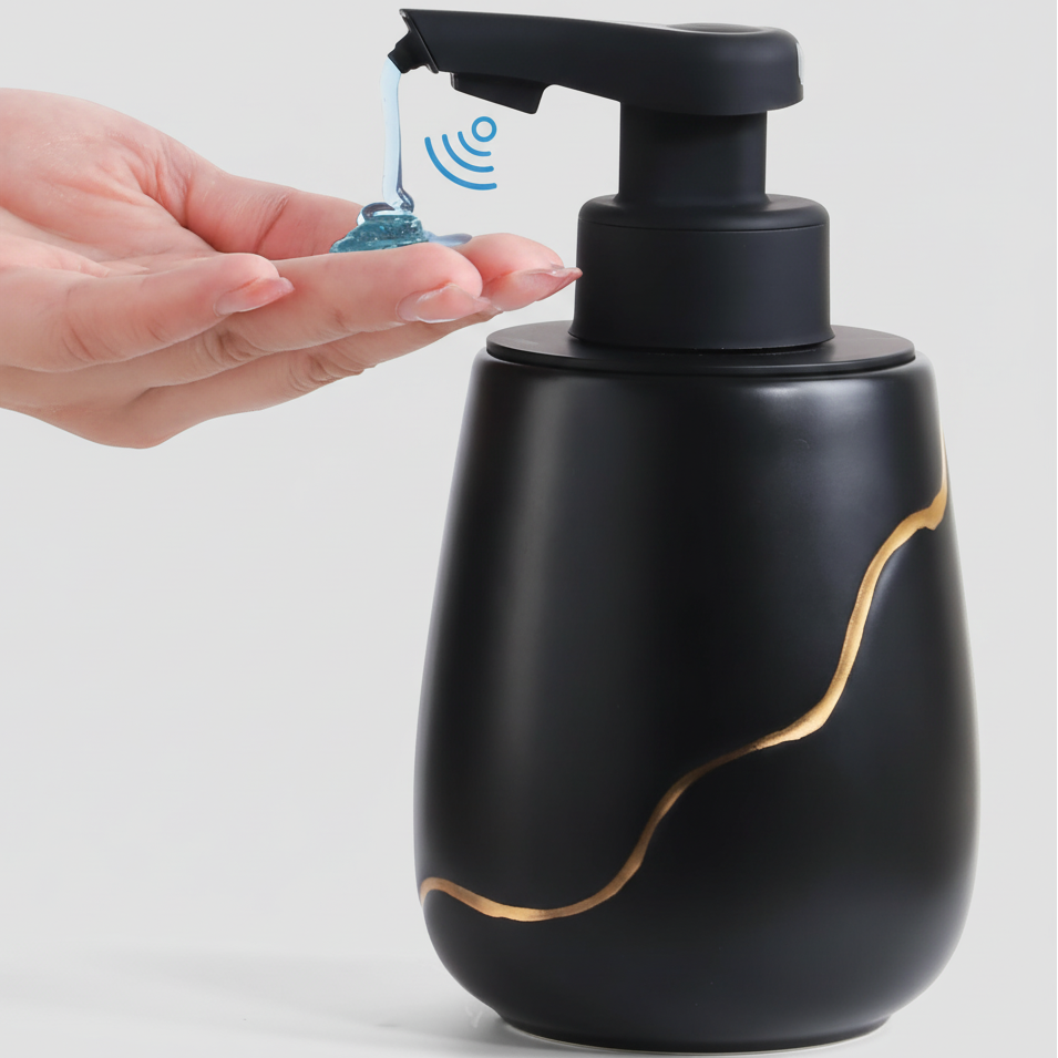 Nordic Garden Soap Dispenser square format