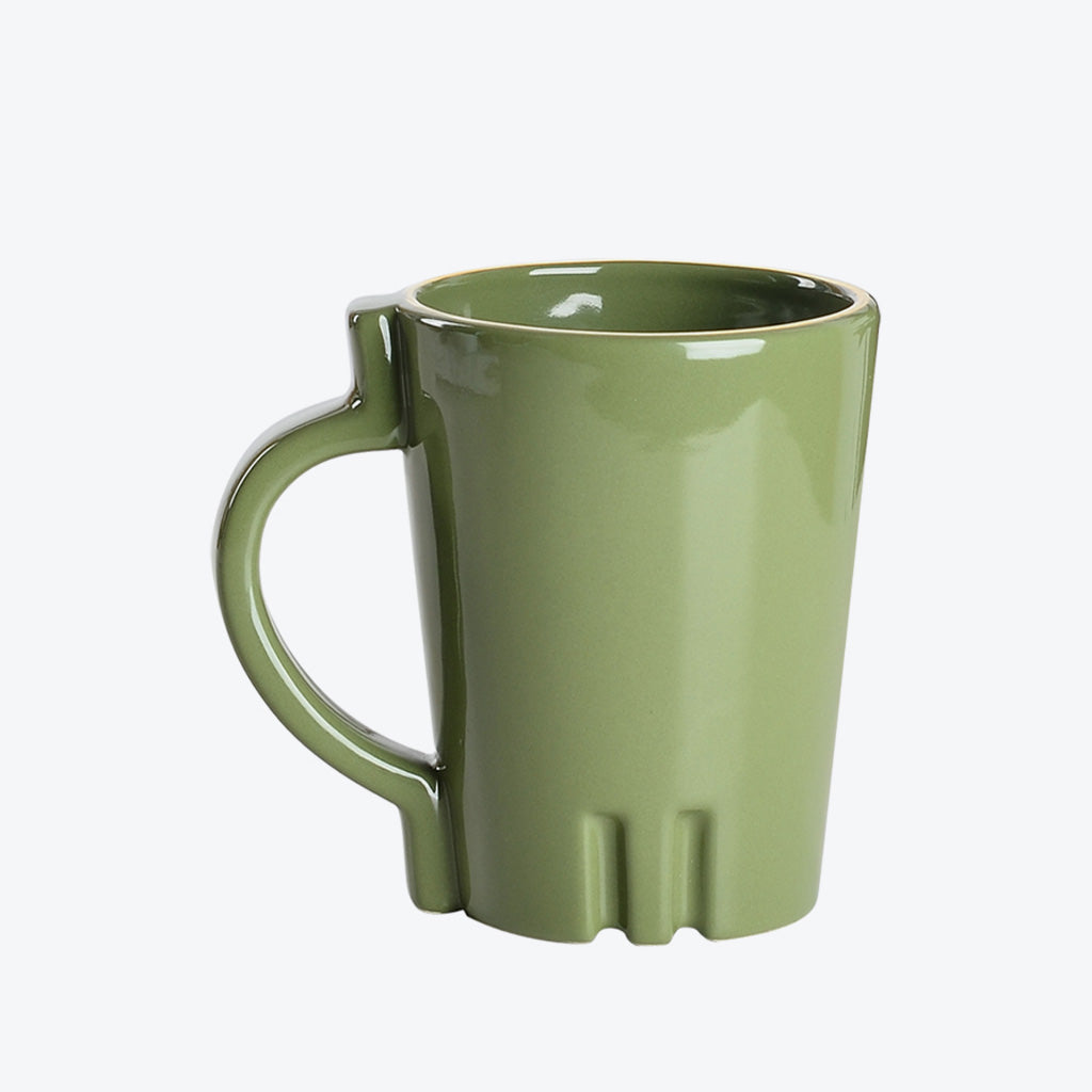 Timeless Elegance Coffee Mug Sustainable Ceramic