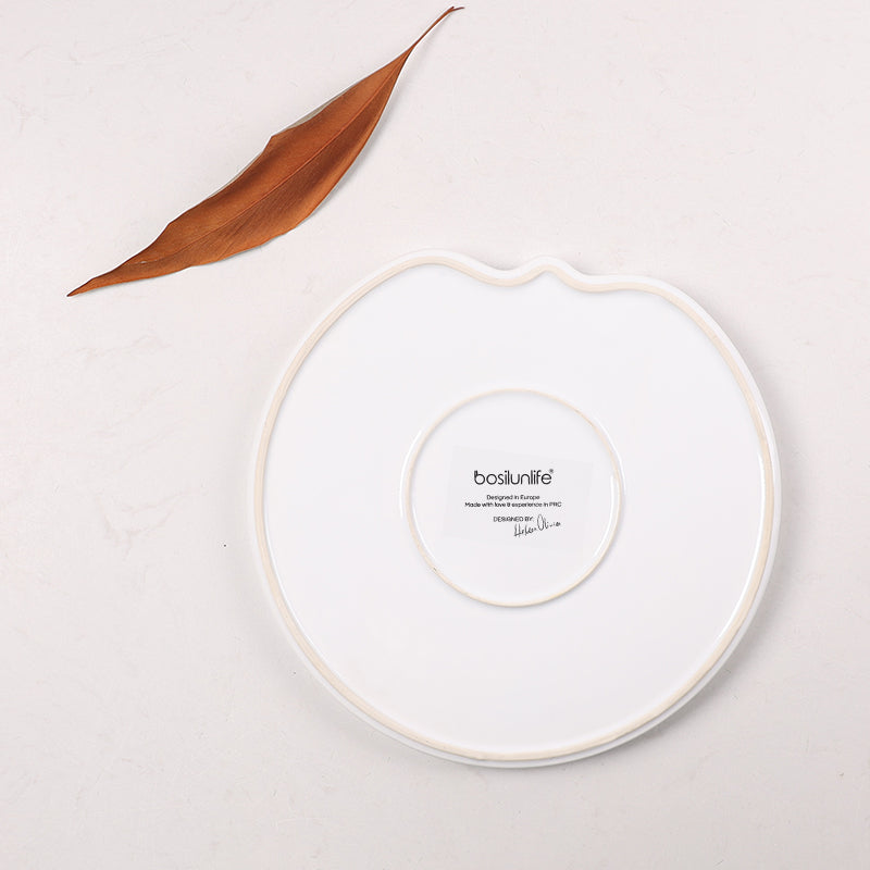 BosilunLife Iceland Ceramic Dinner Plate | Eco-Friendly & Sustainable Dining