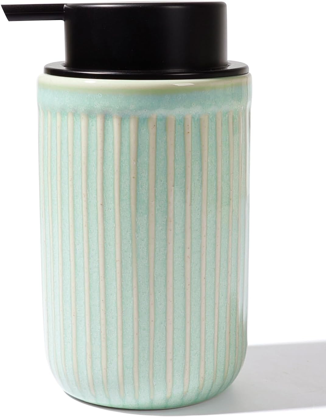 BosilunLife Pockmark Liquid Soap Dispenser Recycled Eco-Clay 11oz