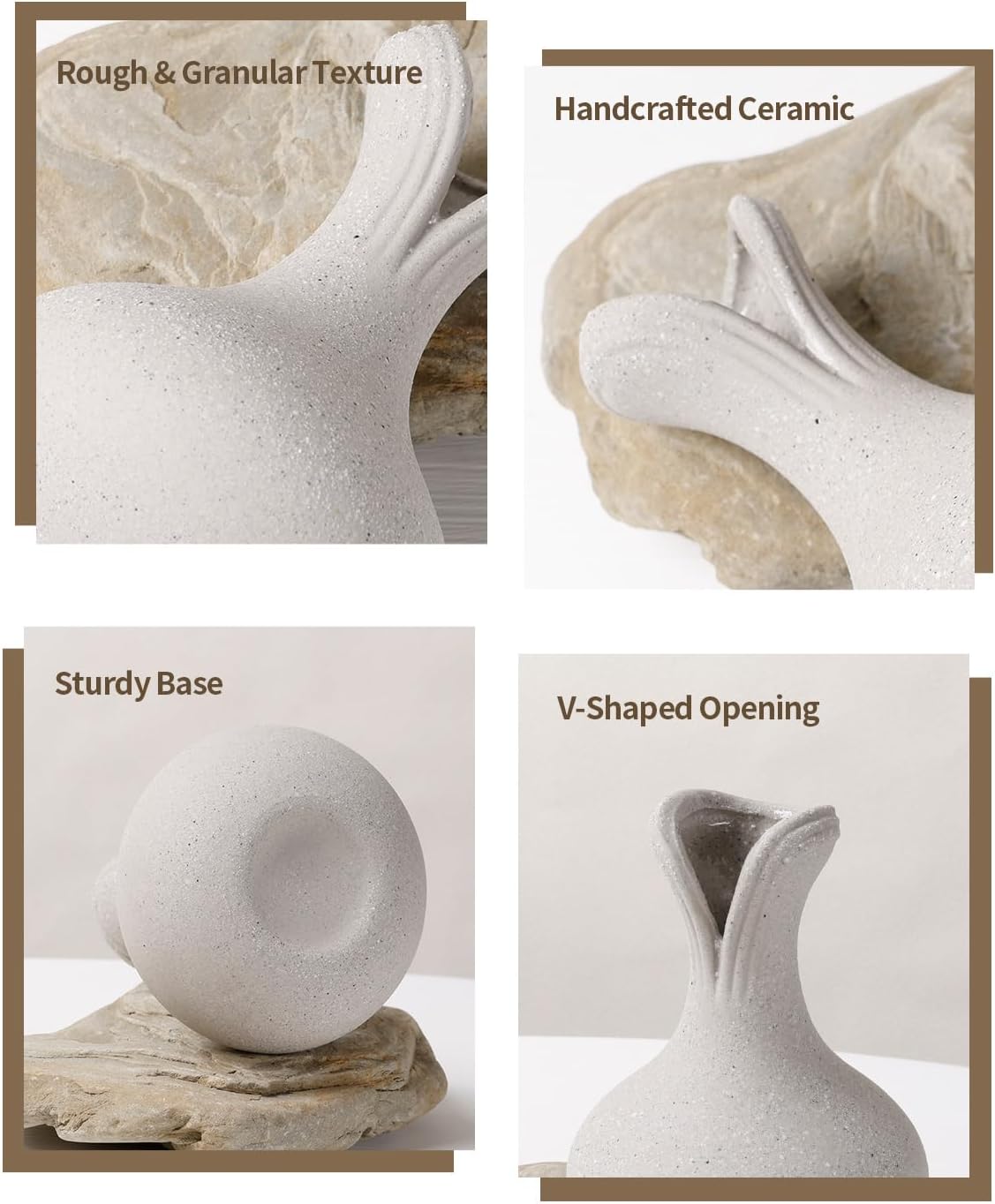 Recycled Clay Ceramic Vase