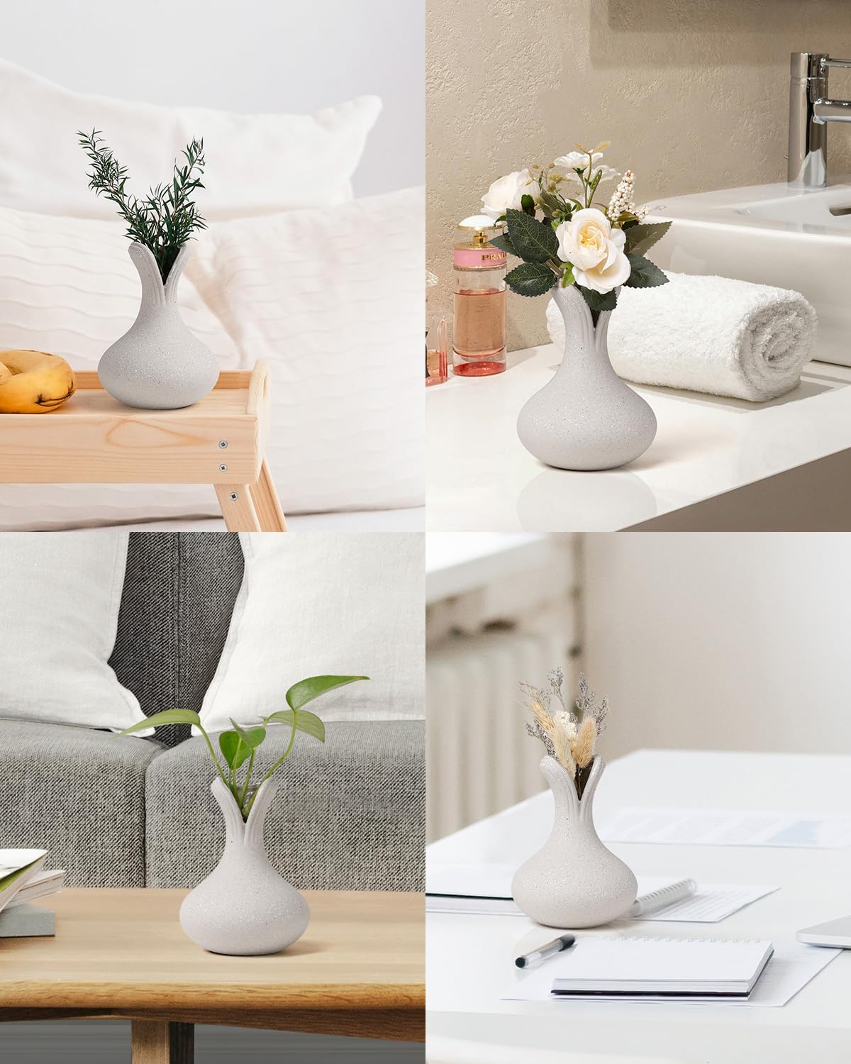 Recycled Clay Ceramic Vase