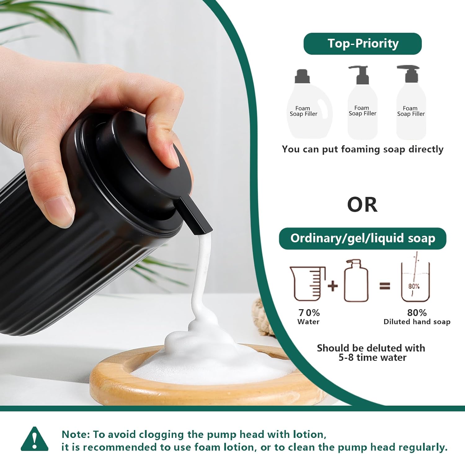 Juego de baño de espuma BosilunLife Pockmark de 4 piezas de cerámica reciclada y arcilla ecológica