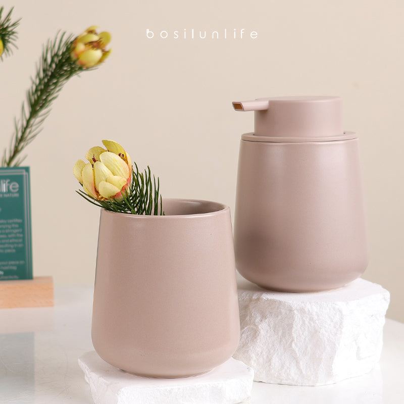 ceramic soap dispenser
