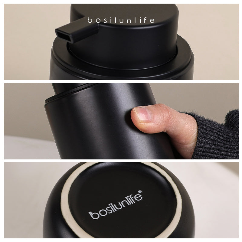 different angles of foaming soap dispenser