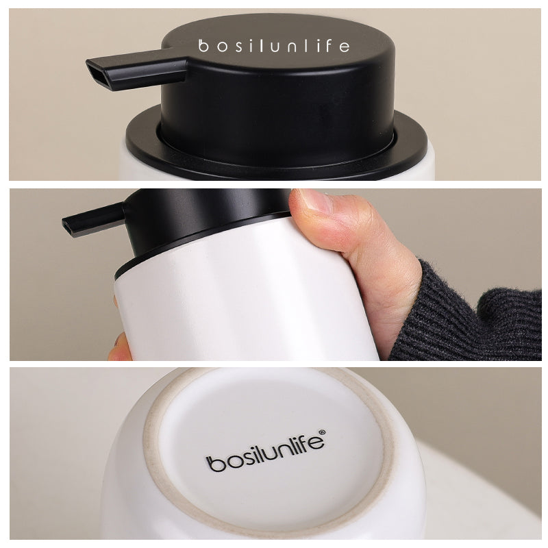 different angles of foaming soap dispenser