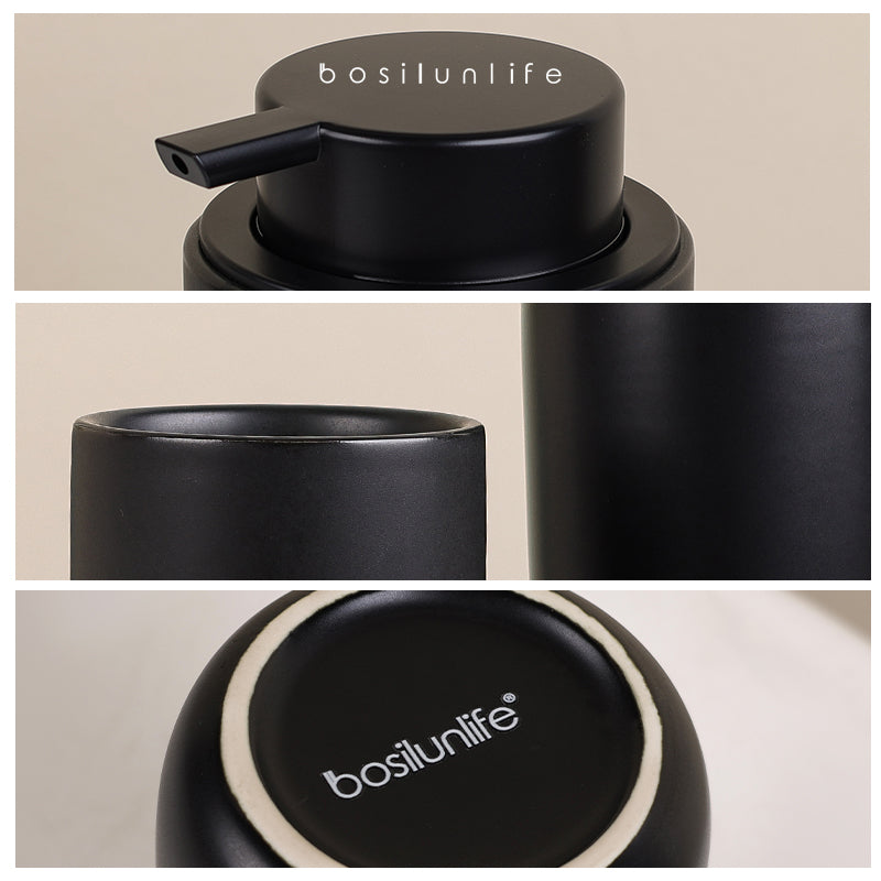 different angles of liquid soap dispenser
