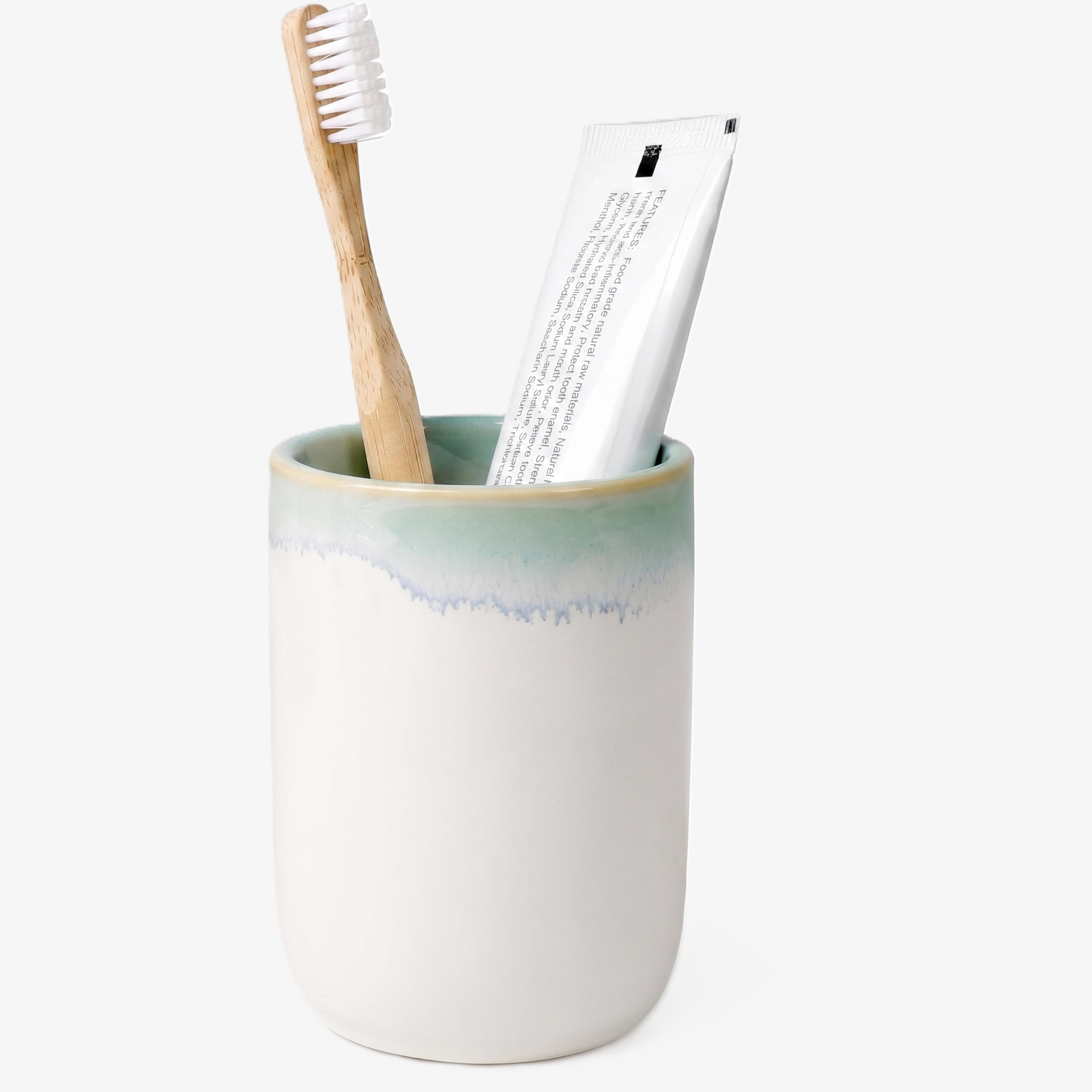 BosilunLife Toothbrush Holder Recycled Eco-Clay 12 & 13 oz