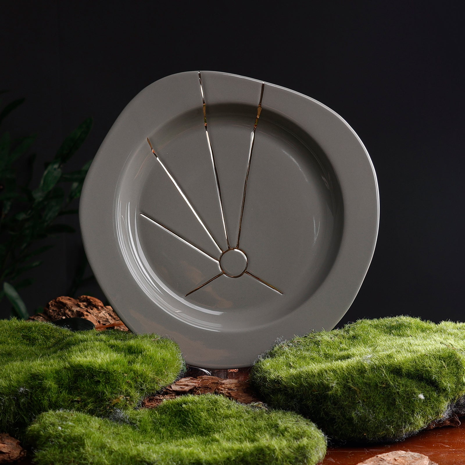 Starry Night Pasta Plate Sustainable Ceramic