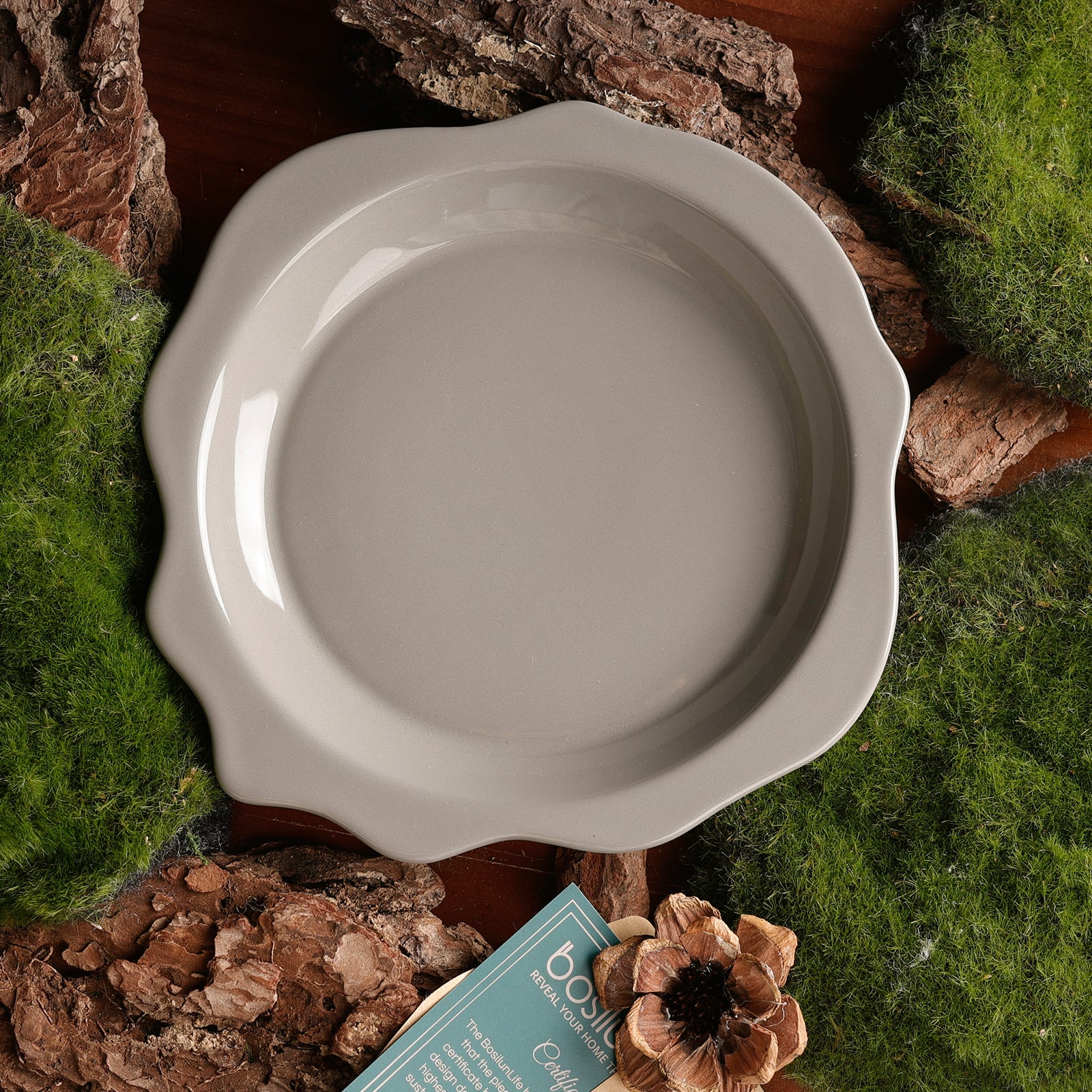 Starry Night Series Deep Plate Sustainable Ceramic