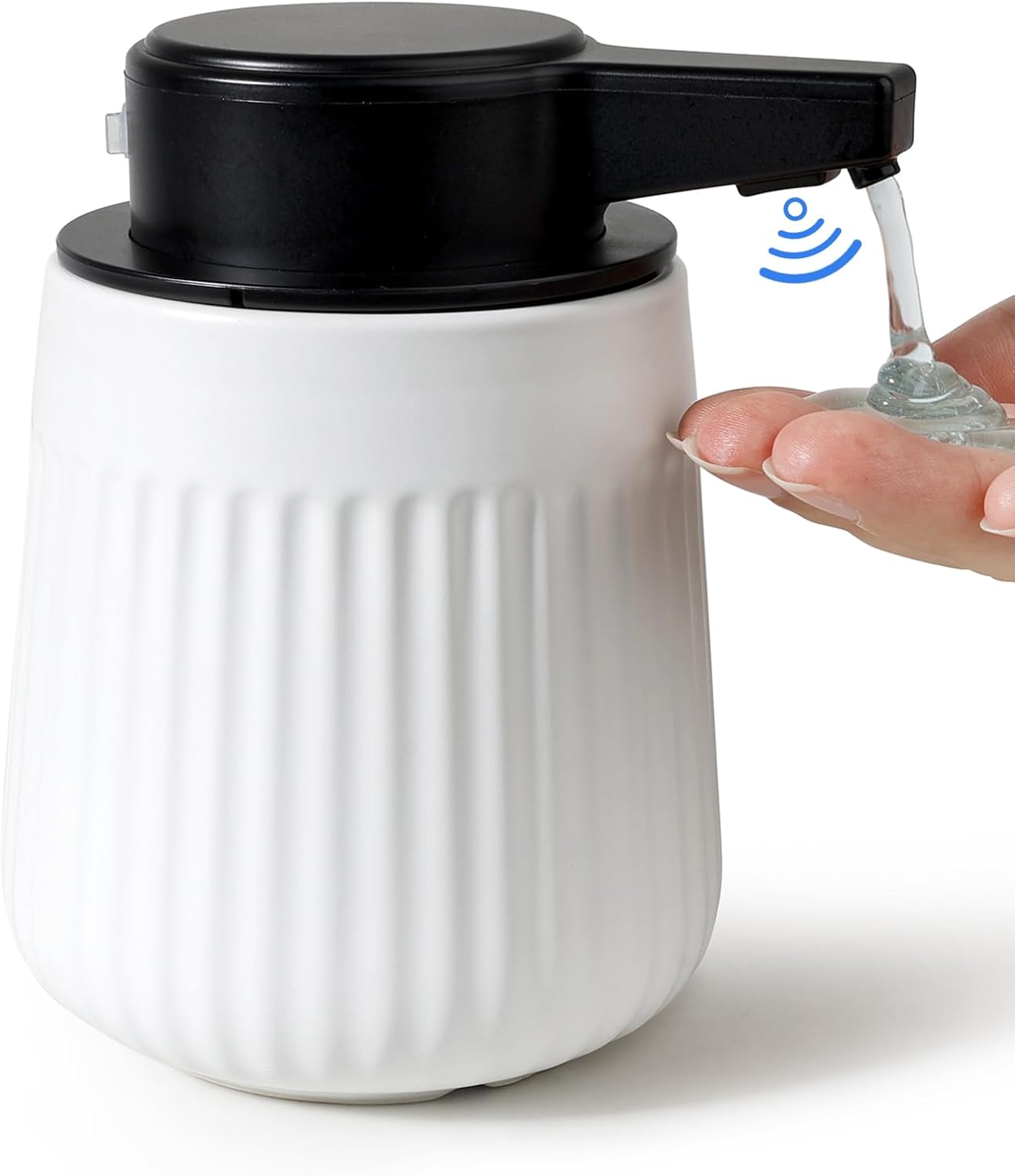 BosilunLife 3 Levels Automatic Soap Dispenser Recycled Eco-Clay 300 ml